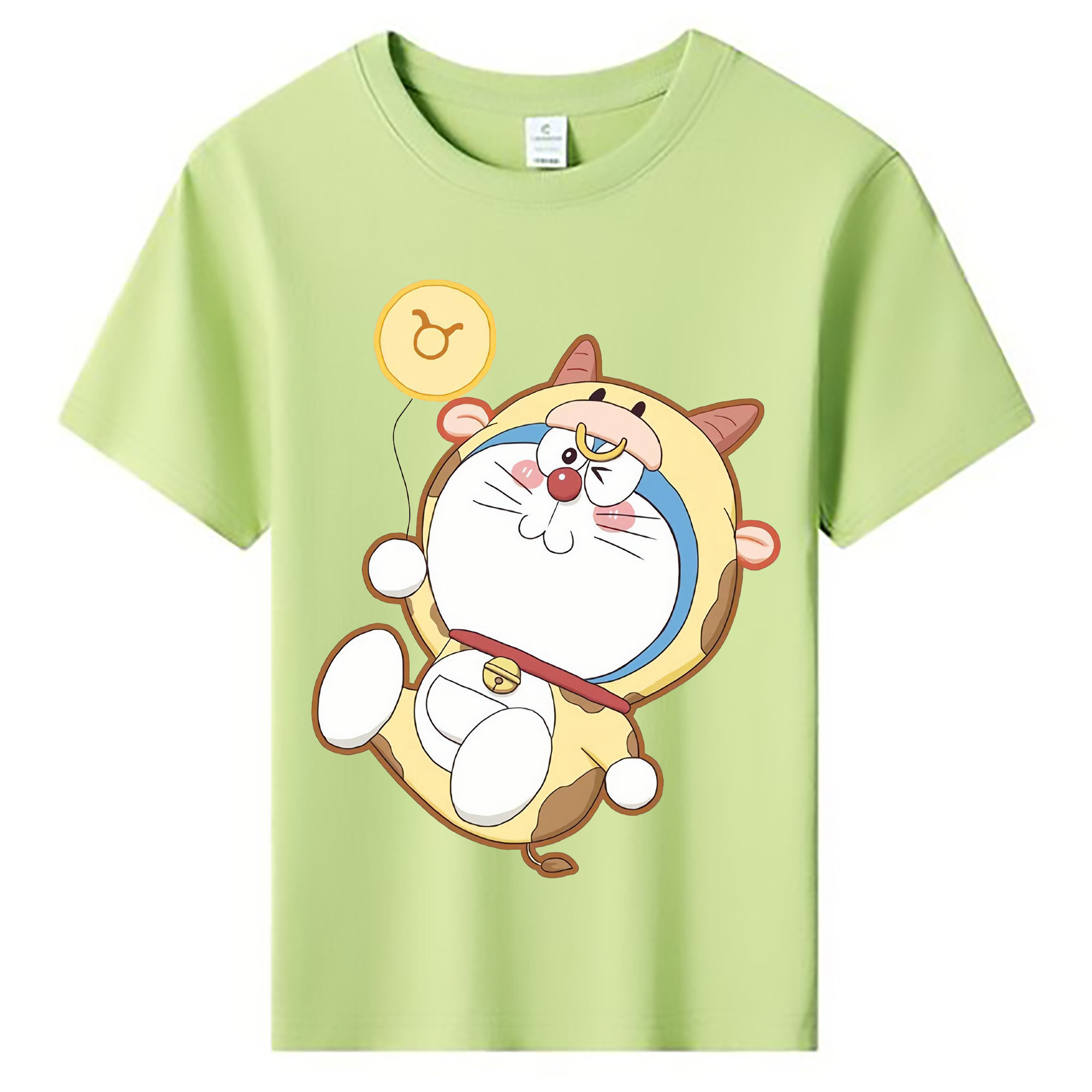 （画像用） ドラえもん Doraemon 綿100％キッズTシャツ（フロントプリント）